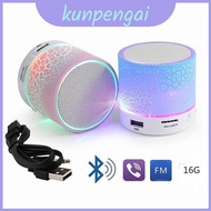 Cracked Mini Portable Bluetooth Speaker Bass Speaker Led Speaker Wireless Light