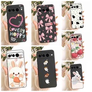 For Google Pixel 7 Pro 5G GP4BC Case Cute Cartoon Design Black Cover For Google Pixel 7Pro 5G GE2AE 