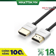 Ugreen 30476 Genuine 1M ultra-thin HDMI 2.0 cable supports 3D