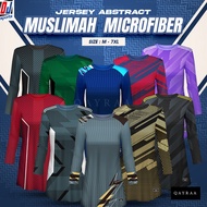 DJ Sport🌟 Jersey Abstract Muslimah FULLY PRINTING Sublimation / Muslimah Jersey Abstract M-7XL