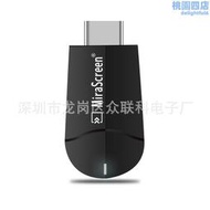 【可刷卡】無線HDMI推送寶4K高清同屏器安卓手機連接電視投影儀轉換器