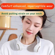 🎁Portable Fan Hanging Neck Fan USB Rechargeable   Strong Wind Wearable Leafless Neckband