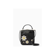 Pre-order: Kate Spade Daisy Flower Vanity Crossbody Bag In Black Multi KA704