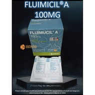 (Loose) (Exp: 03/2026) Fluimucil A 100mg N-Acetylcycteine A-100 GRANULES zambon Mucolytic Fluimicil 