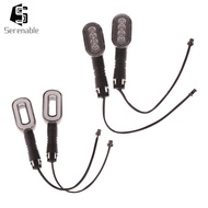 [Serenable] Motorcycle Turn Signal Light Durable LED Rear Indicator Portable Plastic Motorbike Acces