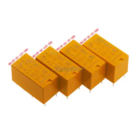 5PCS/LOT Relay HK19F-DC3V DC5V DC6V DC9V DC12V DC24V-SHG 2A 8PIN
