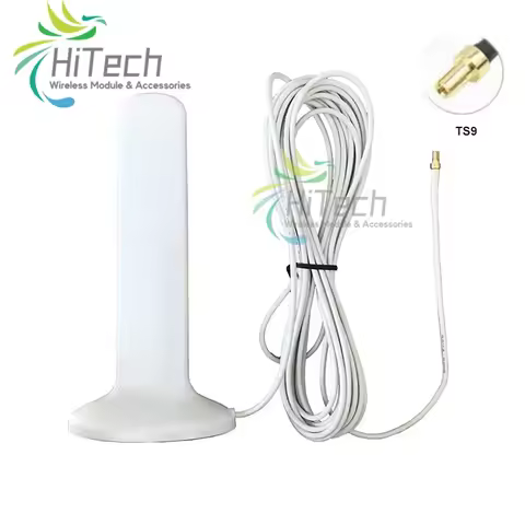 1pcs 5G antenna 30DBi for 5m/10m Cable 600-6000mhz Wireless Router G Cpe External Pro Antenna Ts-9 C