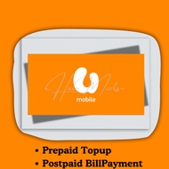 Umobile Prepaid Topup / Umobile Bill Payment / Umobile Prepaid Pin Simcard