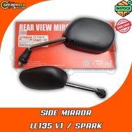 SIDE MIRROR LC135 V1 / SPARK / Y15 / Y125Z / FZ150 CHROME CERMIN SISI BATANG CHROME REAR VIEW MIRROR