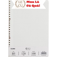 Caro B5 notebook insert - 100 sheets; MS: 546
