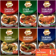 Ratha's Famous Raub Curry Paste(Fish/Chicken/Rendang/Seafood/Kurma/Fish Head）【HALAL/VEGETARIAN】