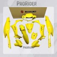 SUZUKI RGX RGX120 COVER SET BODY SET LEG SHIELD WHITE BOX 100% ORIGINAL