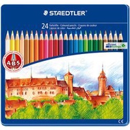 {樹山百貨} 德國 施德樓 STAEDTLER 快樂學園油性色鉛筆 24色組 城堡篇 MS145CM24
