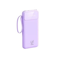 UKIKIพาวเวอร์แบงค์ (10000mAh, สีม่วง) รุ่น KP10A-01 PP