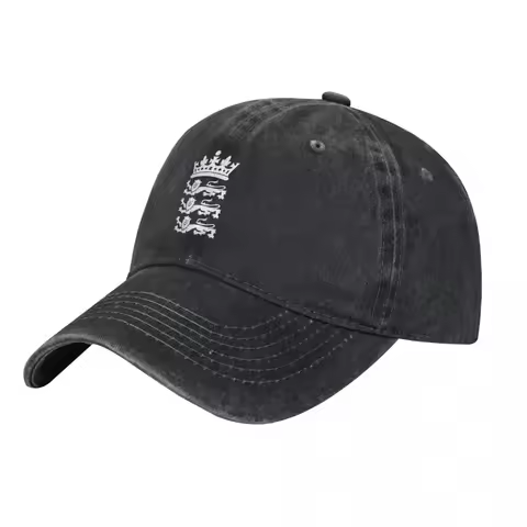 2026 England Cricket Team Logo Fashion Baseball Cap Peaked Men's Hat Women's Sun Visor