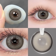 【Dubai】Magister Contact Lens  with Power 1Pair (2Pcs)  Dubai Brown lens 14.5mm Big Eyes Power Contac