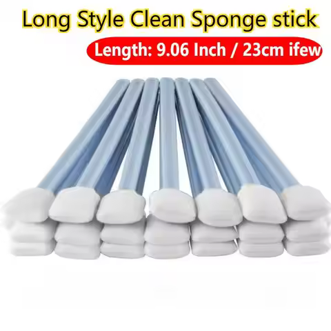 9 Inch Printhead Long Cleaning Stick Swabs 23cm Clean Sticker Cotton Sponge for All Solvent Printer 