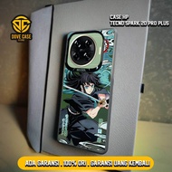 CASE INFINIX TECHNO SPARK 20 PRO PLUS NEWEST CASE IMD HOLOGRAM D3M0N SL4Y3R - CASE IMD HYBRID PLATE 