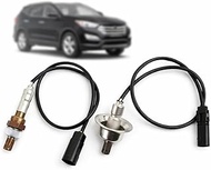 2 Pcs Upstream Downstream O2 Oxygen Sensor for Hyundai Genesis Coupe Santa Fe Tucson Kia Forte Koup 
