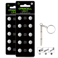 LR41 SR41 AG3 A63 L736 Battery 1.5V Button Coin Cell Batteries (20 Count)