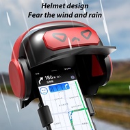 Motorbike Motorcycle Bike Bicycle Mobile Phone Holder Small Helmet Rider Design Durable pemegang han