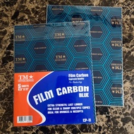 Film Carbon (Carbon Paper) | 5 sheets per pack | Short, Long | Blue