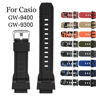 TPU Silicone Watch Strap Rubber Resin Watch Band for Casio Digital Watch Bacelet G-SHOCK GW-9400 GW-