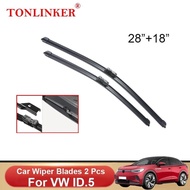 TONLINKER Car Wiper Blades For Volkswagen VW ID.5 ID5 2021 2022 Model Car Accessories Front Windscre