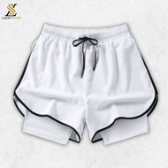 Muniko 2-in-1 Shorts / 2-in-1 Zumba Gym fitness running jogging Sports Shorts Package