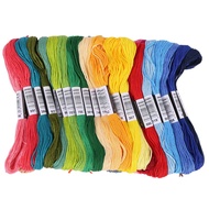 (YKCN) 50 Skeins Embroidery Floss Thread Bracelet String with Needles for Friendship Bracelet