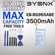 BYONX Battery Bateri EB-BG965ABE Battery for Samsung S9 PLUS G965F G965 (3500mAh)