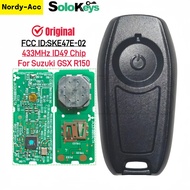 Suzuki GSX-R150 Smart Key Remote Control 433MHz FCC ID SKE47E-02 ID49 Chip Replacement Motorcycle Ke