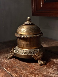 法國 1900 年代古董櫃檯鐘 (inside the drawer)