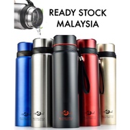 304 Stainless Steel Thermos Bottle with Tea Filter Lid Size 800ml, 1000ml (Stainless Steel)