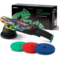 BATOCA P1 Car Buffer Polisher, 1000W High-Torque - 5-Inch 15mm Long-Throw Dual Action Orbital Polish