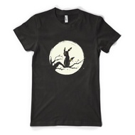Eevee Evolution Gaming Moon Nighttime Animal Personalised Unisex Adult T Shirt