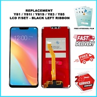 COMPATIBLE TC GVIVM Y81 / Y81I / Y81S / Y83 / Y85 LCD F/SET - BLACK LEFT RIBBON