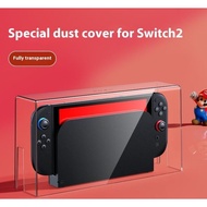 Acrylic Dust Cover Transparent Dust Guard Compatible with Nintendo Switch 2, Anti Scratch Waterproof