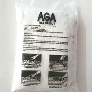 SEMEN NAT KERAMIK WARNA PUTIH / OKER LANTAI / TILE GROUT AGA 1 kg