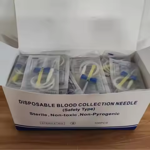 Disposable Double Wing Butterfly Blood Collection Needles for Cats Dogs Animal Care Pet Care Room An