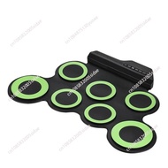 Electronic Drum Percussion Instrument Portable Silicone Hand Roll Drum Set Jazz USB Electronic Drum