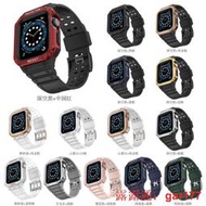【現貨】新款 Apple Watch 2 3 4 5 6 7 SE 一體錶帶 防摔殼 蘋果手錶錶帶 4441mm 45m