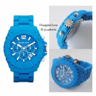 Michael Kors Mk8261 Rubber Blue Watch Jam ORIGINAL