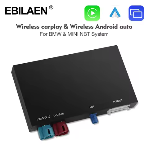 Wireless Carplay for BMW NBT System MINI Cooper F30 F31 F20 F21 F10 F01 X5 E70 X3 F25 i8 6.5 8.8 10.
