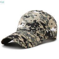 💖【Lowest price】YUE หมวกปรับตาข่ายยุทธวิธีทหารทหารอัดลมตกปลา Snapback หมวก