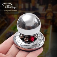 Zinc Alloy Decision Ball Rotating Metal Lucky Choice Spinner Creative Decorative Ornament