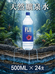 FIJI Natural Artesian Water 天然礦泉水 500ML x 24支 (平行進口貨)