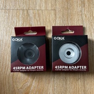 Goka Adaptor 45RPM for Vinyl 7" 7-Inch Turntable Adapter