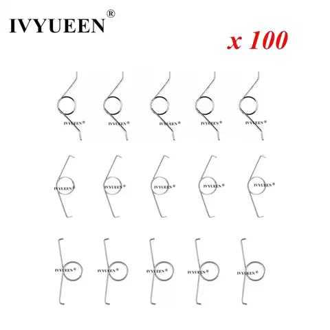 IVYUEEN 100 pcs R2 L2 Trigger Buttons Springs for Dualshock 4 5 PS5 PS4 DS4 Pro Slim Controller Spri