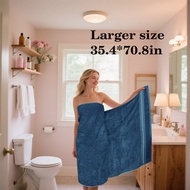 【Big Spade】 Extra Large Bath Towel 90x180cm - Premium Bamboo Fiber Ultra Absorbent & Quick-Dry Luxur